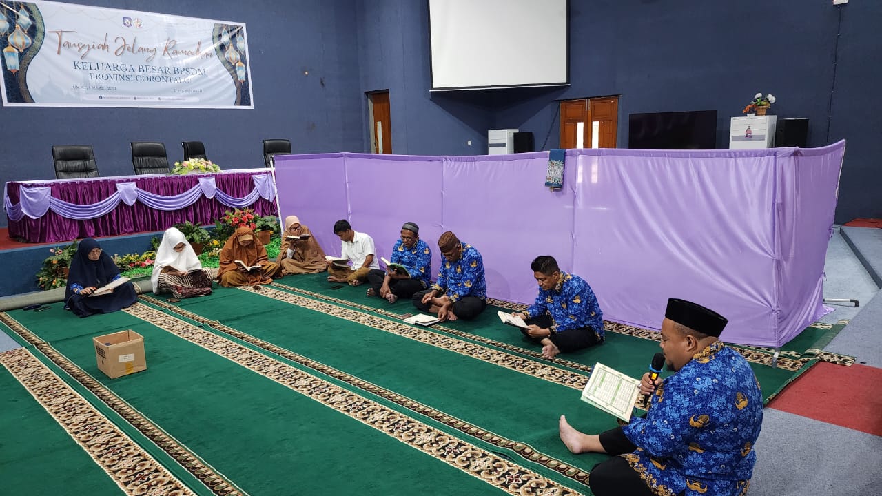 DWP BPSDM Provinsi Gorontalo Laksanakan Kegiatan Halal Bihalal