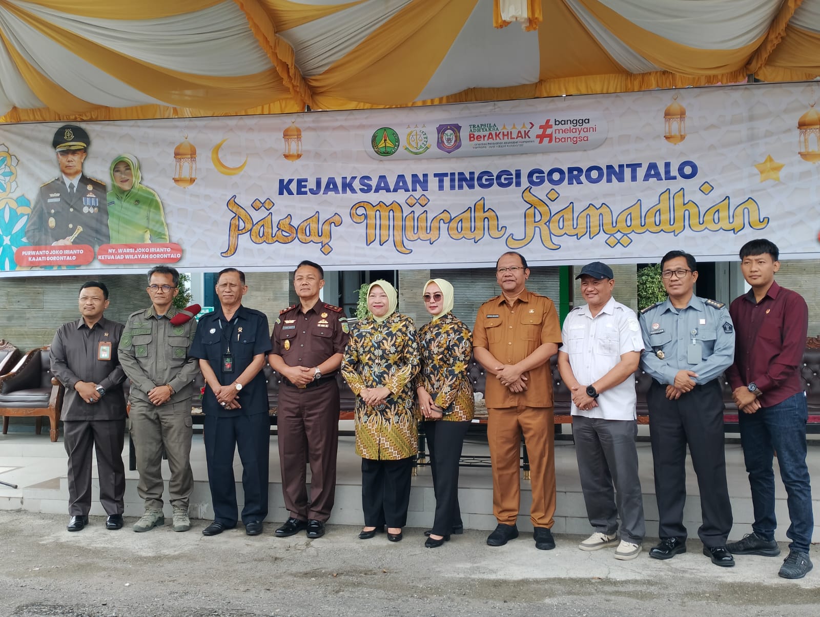 2000 Kupon Pasar Murah Ramadan Kejati Gorontalo Ludes Terjual