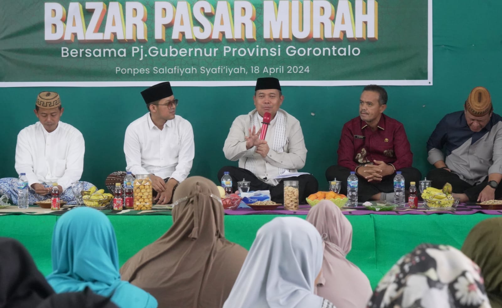 Penjagub Gorontalo Hadiri Haul Masyayikh Ponpes Salafiyah Syafi’iyah