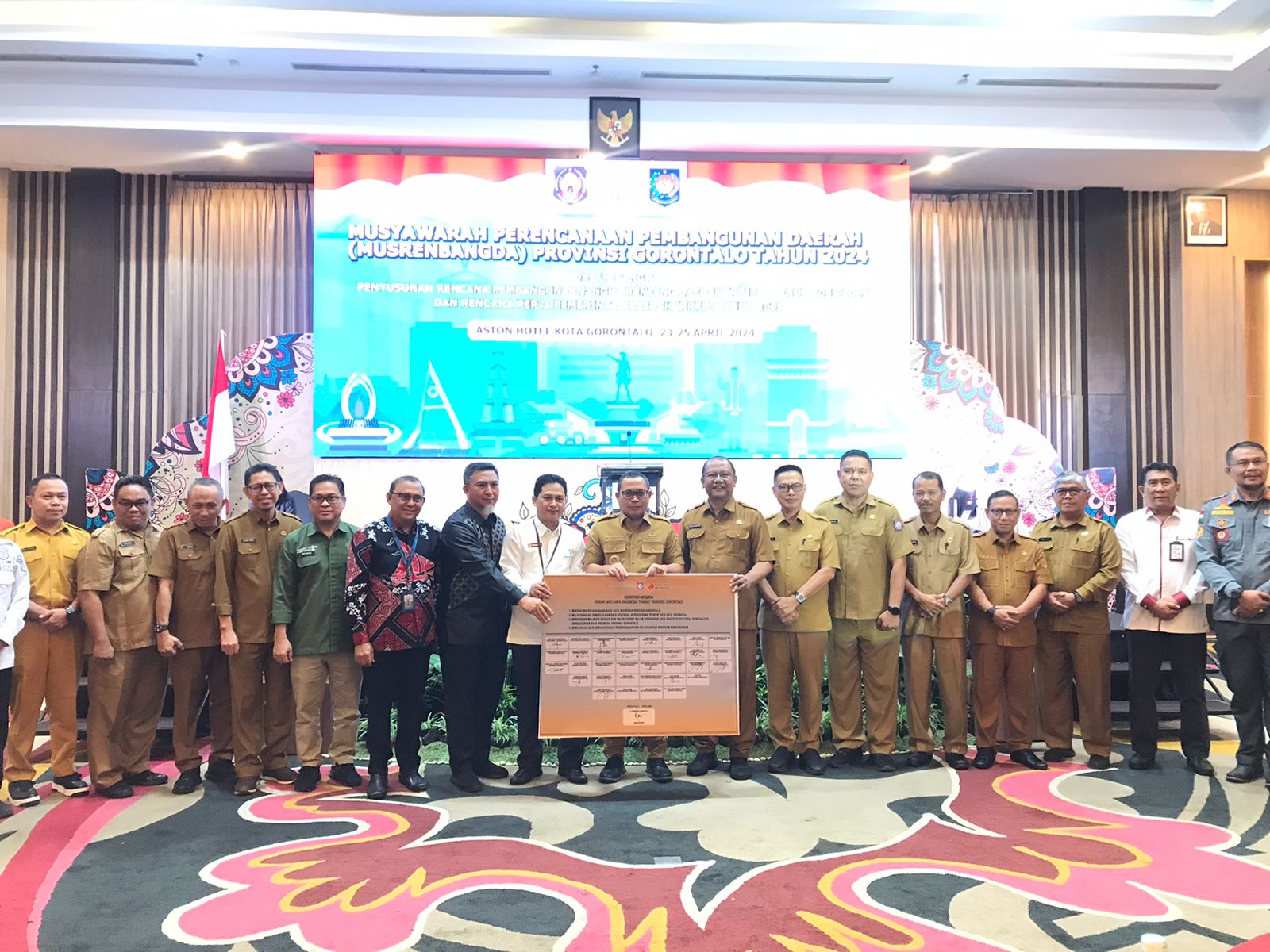 Pejagub Gorontalo Buka Musrenbangda Penyususnan RPJPD 2025-2045
