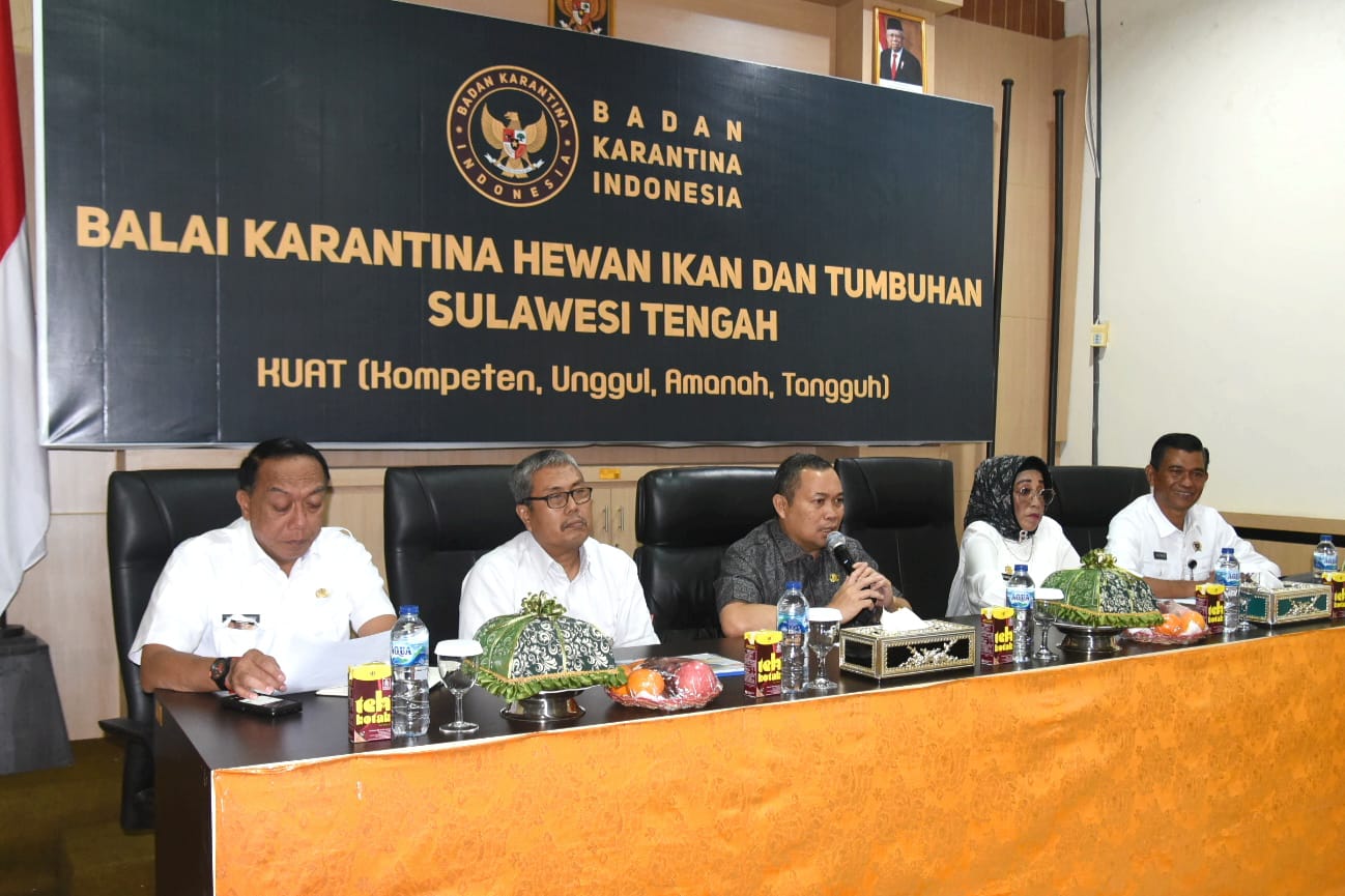 Pemprov Gorontalo – BKHIT Sulteng Sinkronisasi Lalu Lintas Ternak