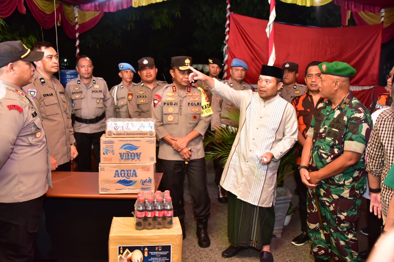 Penjagub Gorontalo dan Forkompinda Pantau Pengamanan Idulfitri 1445 H