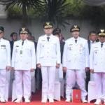 Wawali Ikuti Upacara Hari Otda ke XXVIII di Surabaya