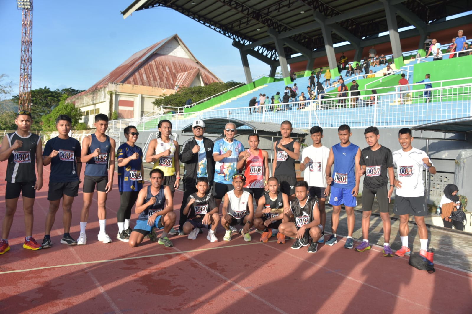 Pj. Gubernur Lepas Peserta Kejurda Atletik Provinsi Gorontalo