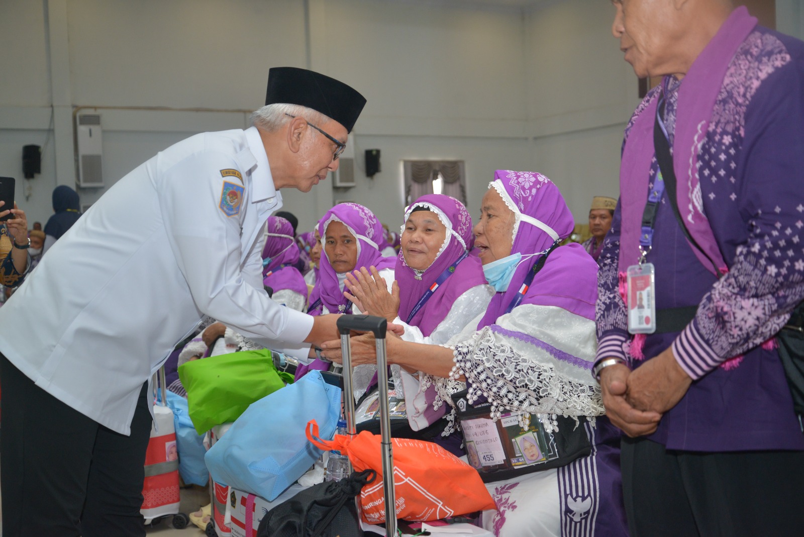 Lepas JCH Kloter 14, Ini Pesan PJ Gubernur Untuk Jemaah