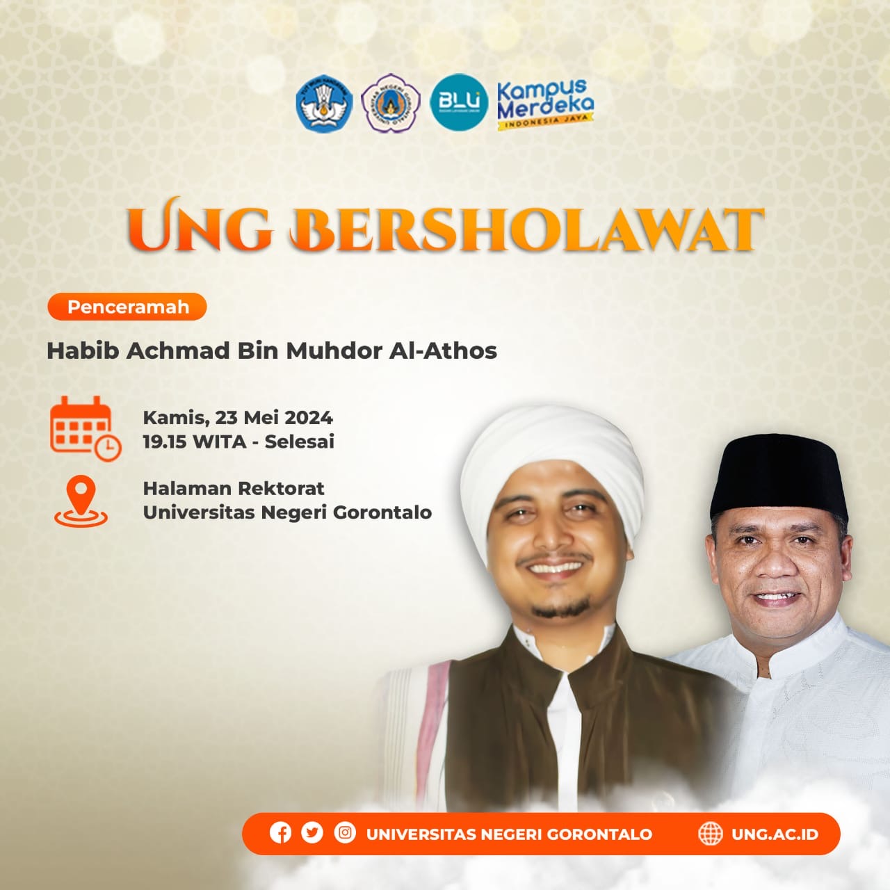 UNG Bersholawat Digelar Besok