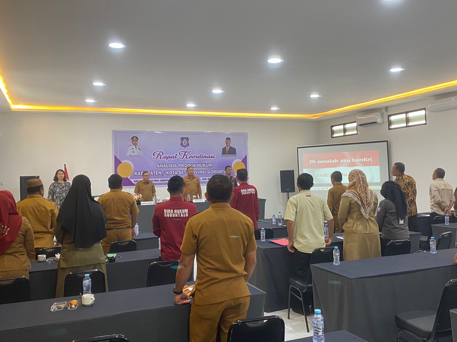 Pemprov Gorontalo Gelar Rakor Analisis Produk Hukum Se-Kabupaten/Kota