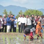 Petani di Bonebol Dikunjungi Mentan, Serahkan Ragam Bantuan