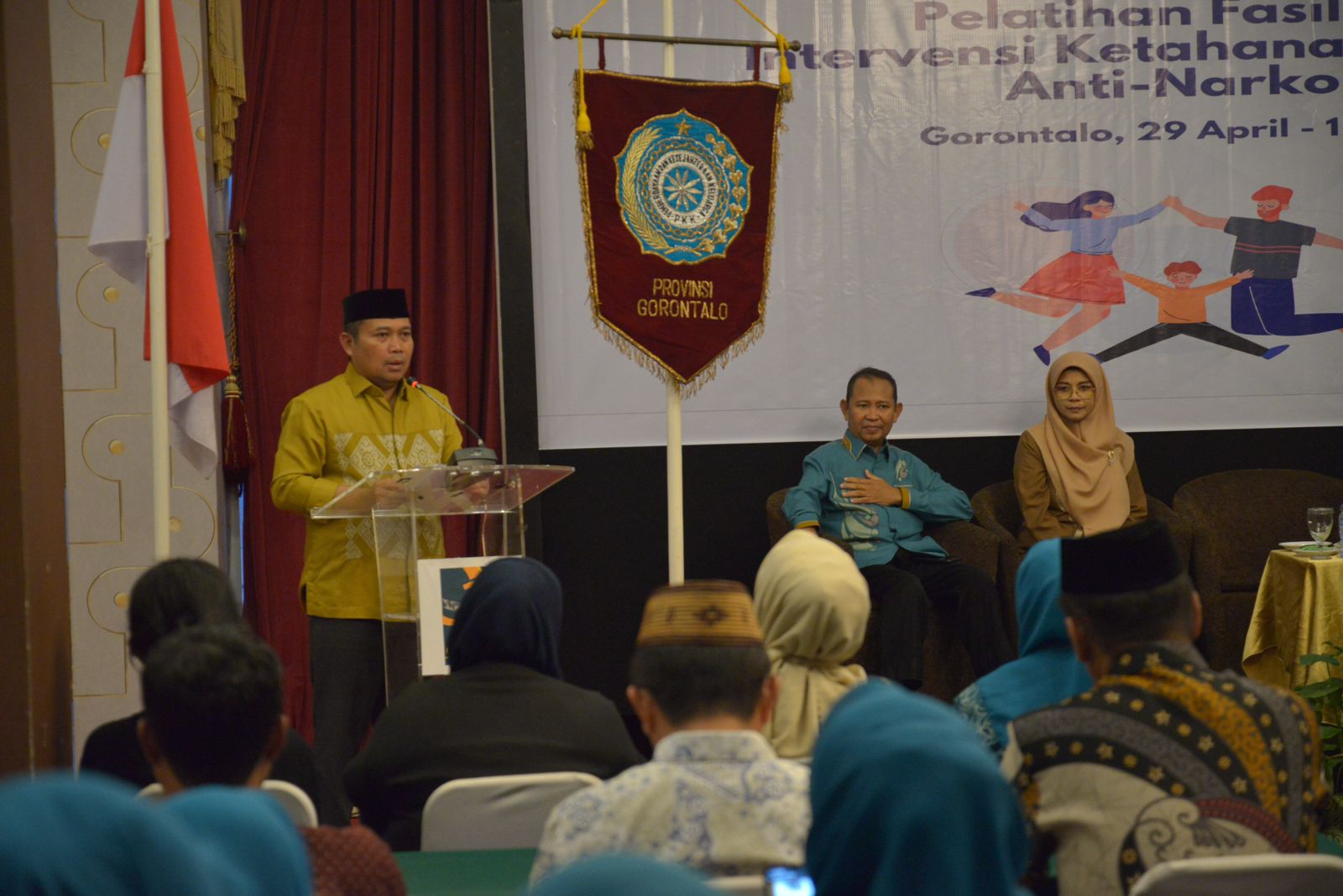 Penjagub Tutup Kegiatan Pelatihan Fasilitator Intervensi Keluarga Anti Narkoba