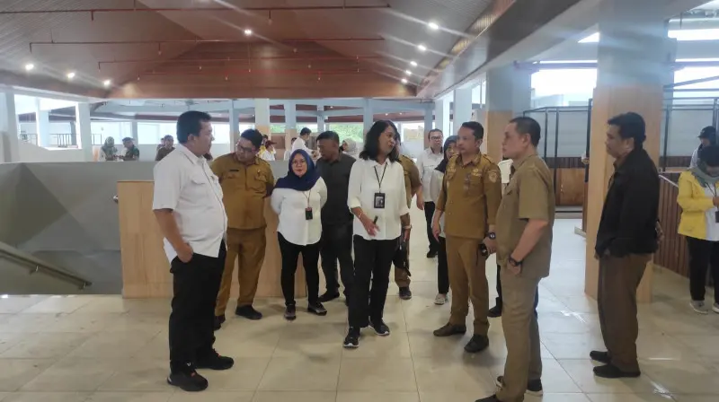 Lantai Lapak Ikan di Pasar Sentral bakal Dibenahi