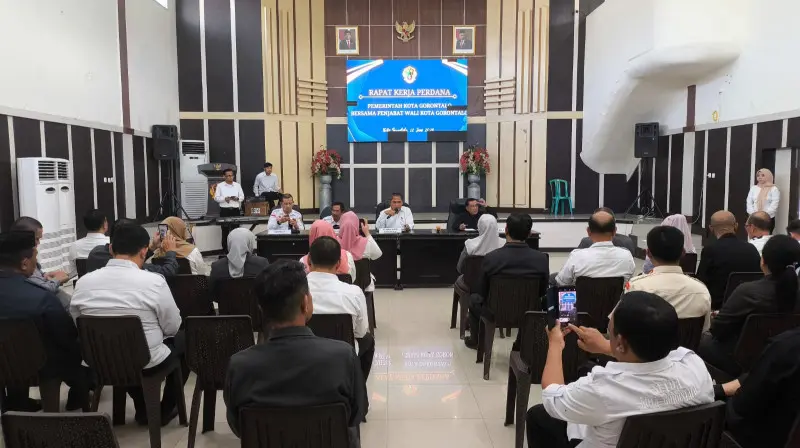 Ini Arahan Ismail Madjid pada Rapat Perdana Bersama Pimpinan OPD