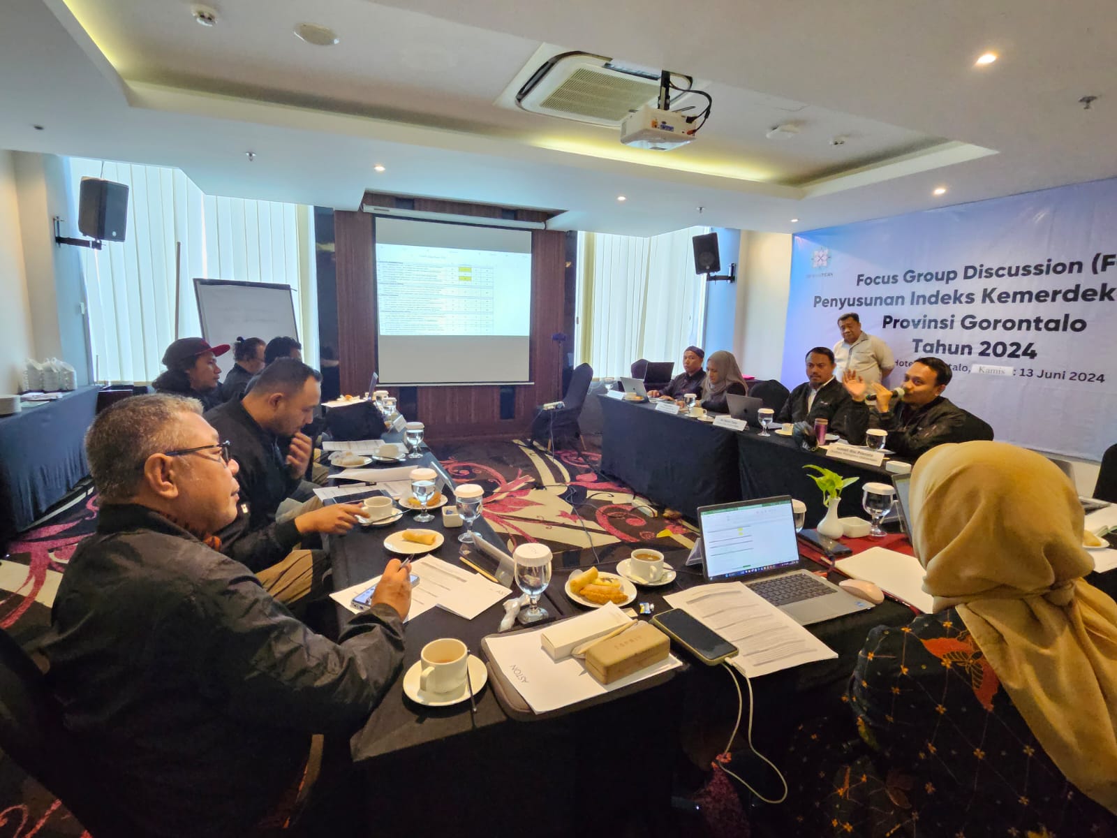 Dewan Pers Gelar Survei Indeks Kemerdekaan Pers 2024 di Gorontalo