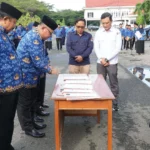 Hadir di Apel Korpri, Ketua KPU Gorut Ajak ASN Jaga Netralitas di Pilkada