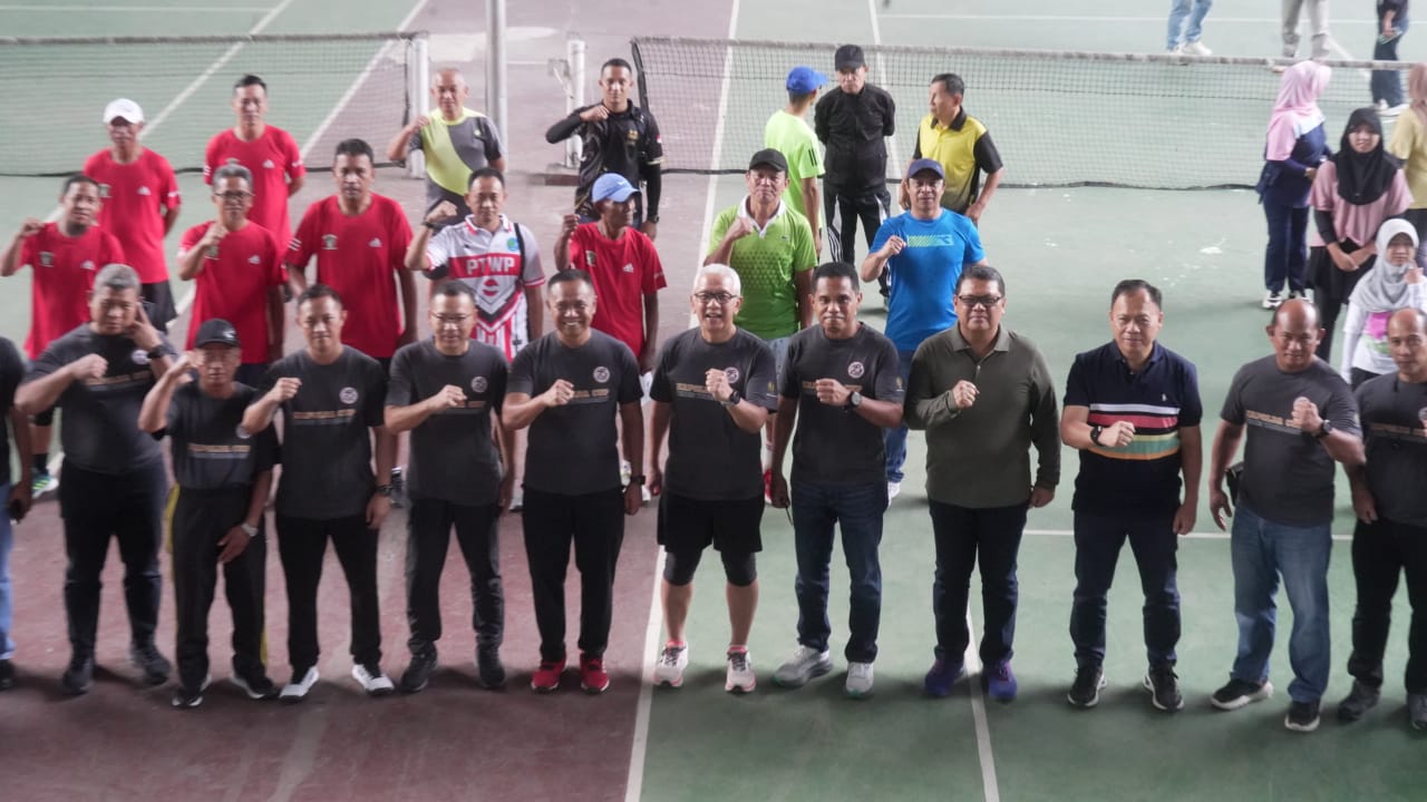 Turnamen Tenis Kapolda Cup II Peringati Hari Bhayangkara ke-78