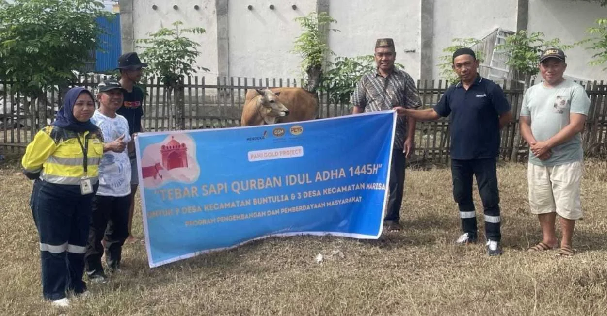 Tokoh Masyarakat Apresiasi Bantuan Sapi Qurban Dari Pani Gold Project