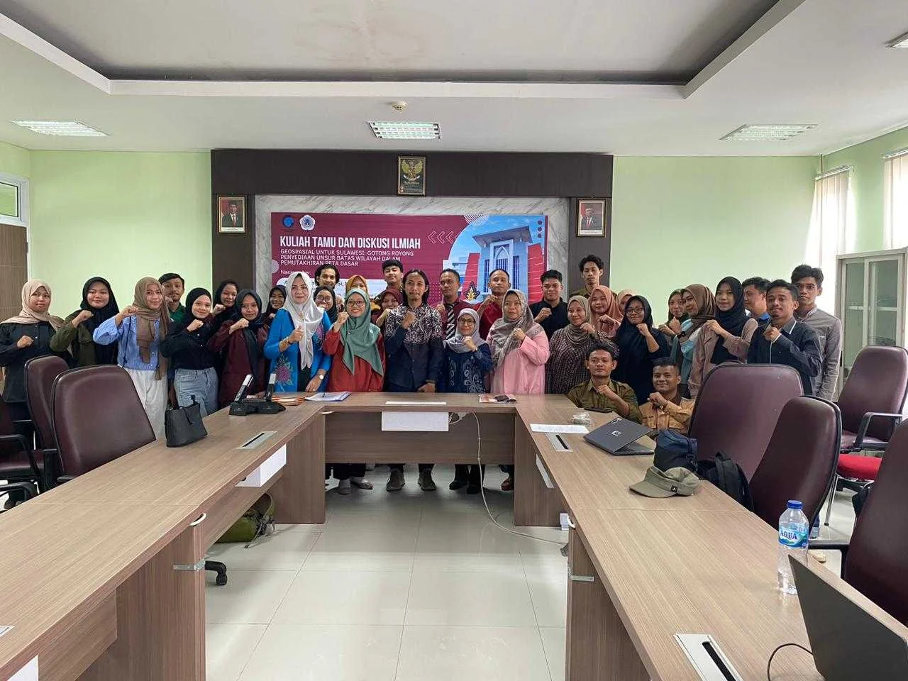 Melibatkan BIG dalam Kuliah Tamu, Langkah FMIPA Perluas Wawasan Geospasial