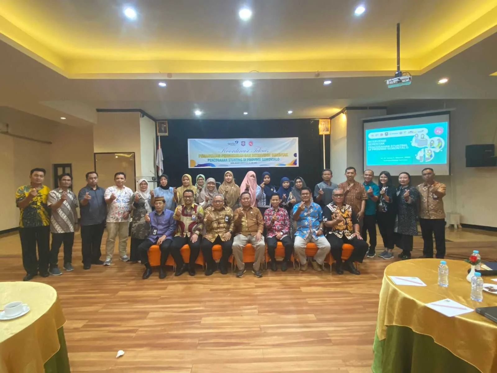 Plt Asisten III Buka Rakor TPPS