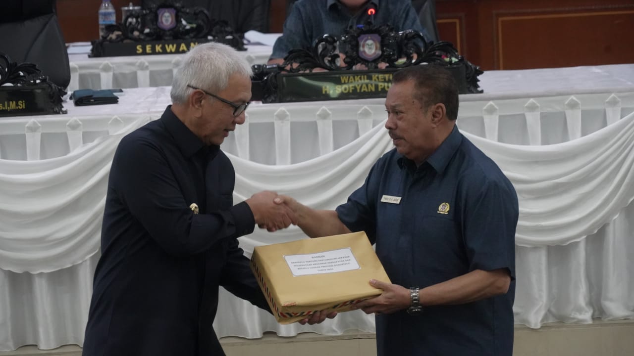 Tujuh Fraksi DPRD Gorontalo Setujui Ranperda Pertanggungjawaban APBD 2023