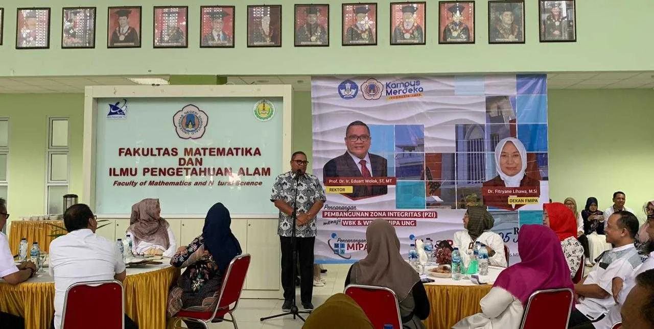 Fakultas MIPA UNG Mencanangkan PZI Menuju WBK WBBM