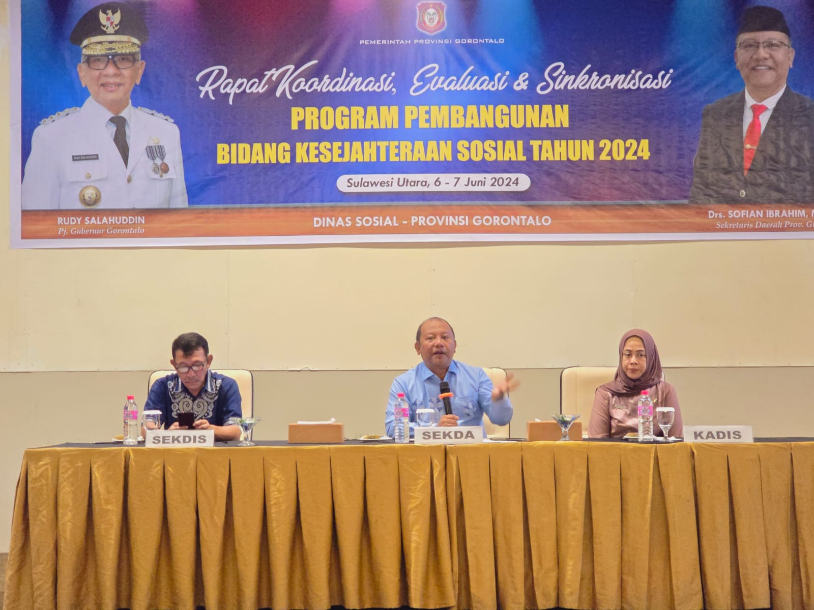 Pemprov Gelar Rakor Evaluasi Program Pembangunan Bidang Kesejahteraan Sosial