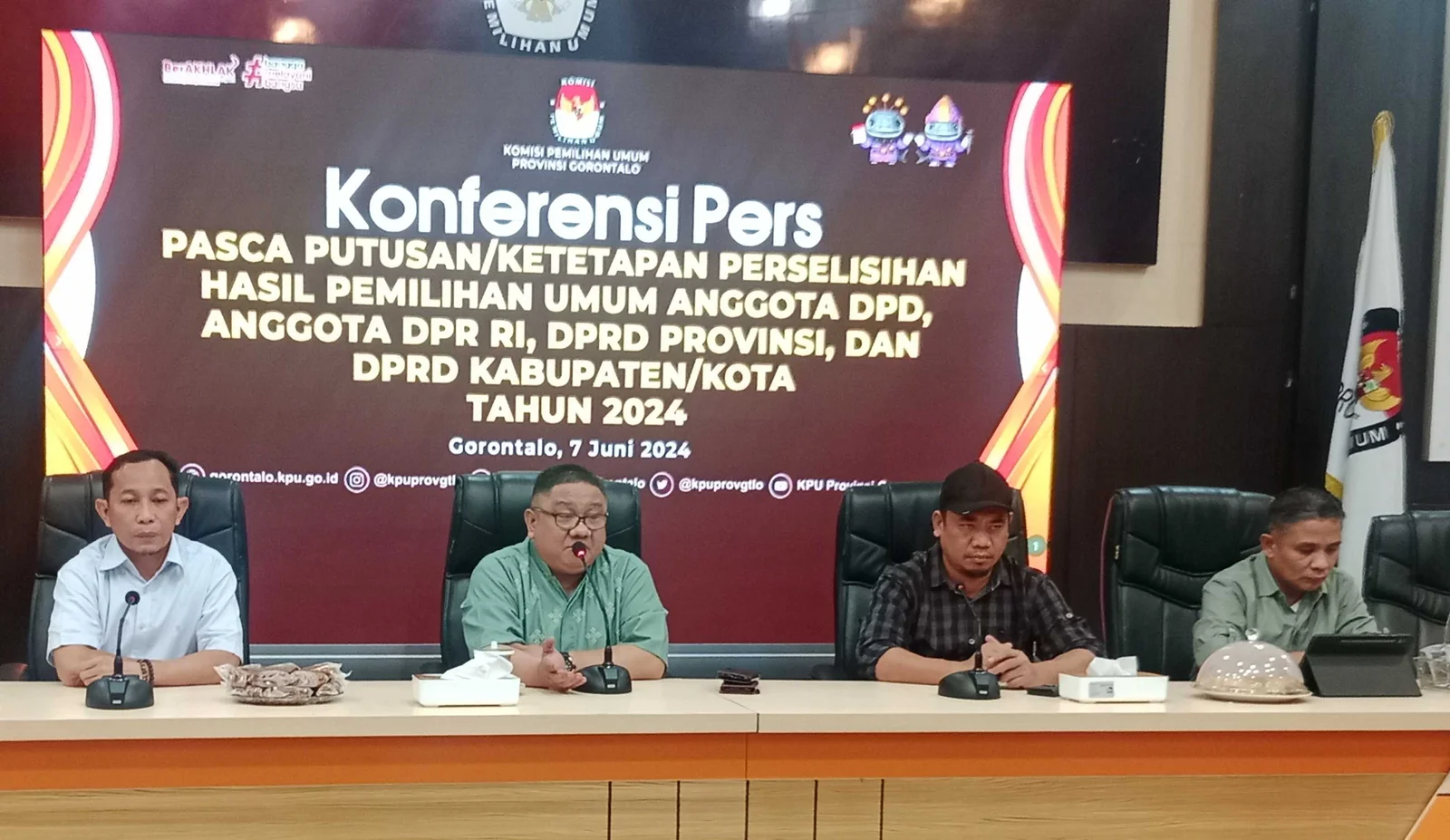 KPU Provinsi Gorontalo Tunggu Petunjuk KPU RI Terkait Pelaksanaan PSU KPU Provinsi Gorontalo Tunggu Petunjuk KPU RI Terkait Pelaksanaan PSU