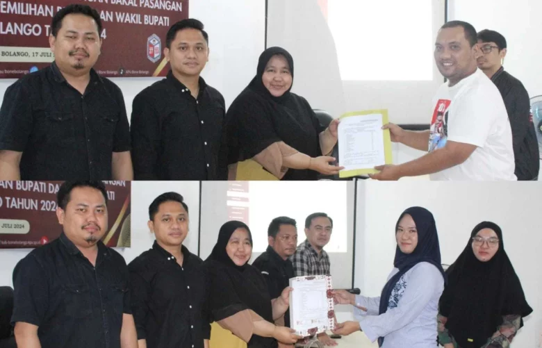 2 Bapaslon Perseorangan Bonebol Serahkan Dokumen Perbaikan Kedua