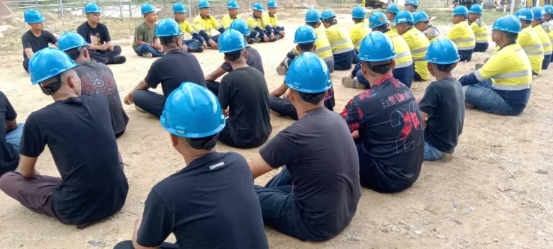 Pani Gold Project Tingkatkan Mental Dan Fisik Karyawan Lokal