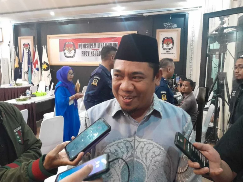 PLT Ketua KPU Provinsi Gorontalo Risan Pakaya Sebut Presentasi Pemilih di PSU Menurun PLT Ketua KPU Provinsi Gorontalo Risan Pakaya Sebut Presentasi Pemilih di PSU Menurun