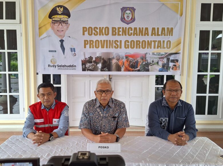 Pemprov Gorontalo Buka Posko Bencana di Rujab Wagub