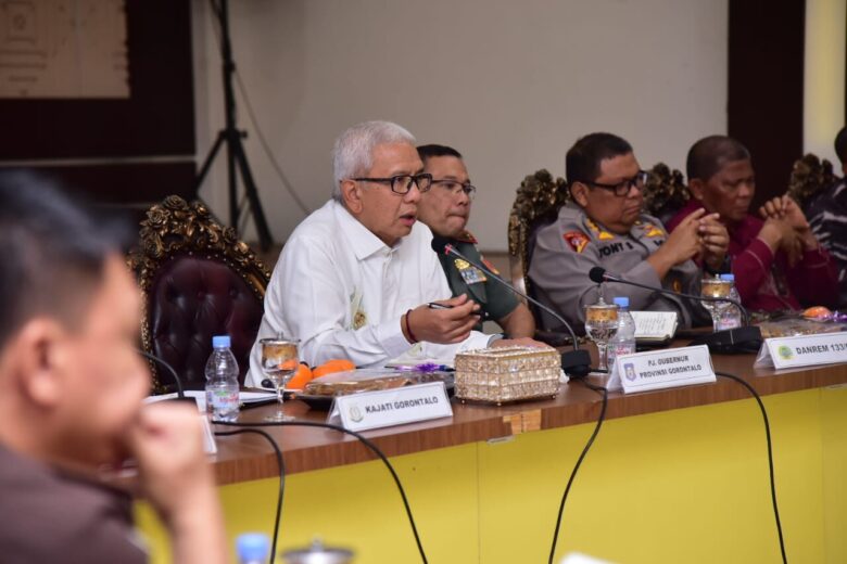 Forkopimda Provinsi Bahas Isu-Isu Aktual di Gorontalo