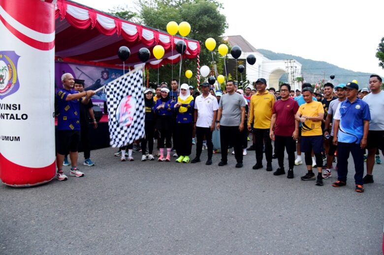 Pj Gubernur Sebut Gorontalo Half Marathon Jadi Ajang Sport Tourism