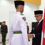 Pj Gubernur Gorontalo Kukuhkan Paskibraka 2024