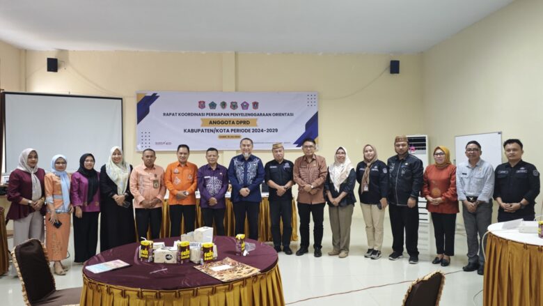 BPSDM Provinsi Gorontalo Gelar Rakor Persiapan Orientasi Anggota DPRD