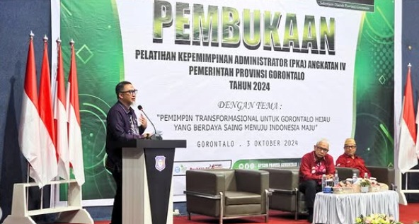 BPSDM Provinsi Gorontalo Gelar Pelatihan Kepemimpinan Administrator Angkatan IV