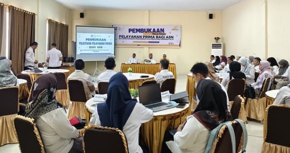 BPSDM Gelar Pelatihan Pelayanan Prima bagi ASN di Pemerintah Provinsi Gorontalo