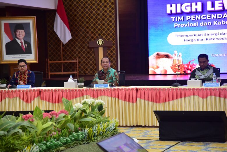 Rekomendasi Sekdaprov Saat High Level Meeting Pengendalian Inflasi