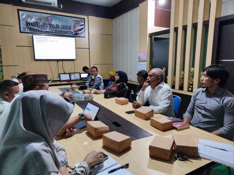 Giliran Pemda Pohuwato Diajak Persiapkan Monev KIP 2025