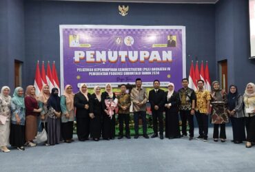 BPSDM Provinsi Gorontalo Tutup Pelatihan Kepemimpinan Administrator Angkatan IV