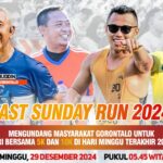 Pemprov Gorontalo Gelar Last Sunday Run 2024